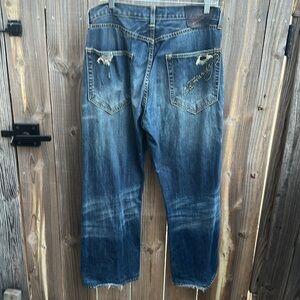 Vintage Y2K Ed Hardy Denim jeans Size 34x34